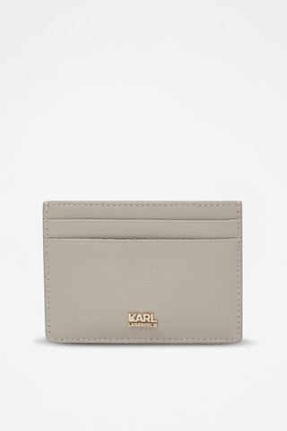 Compagnon en cuir - gris clair