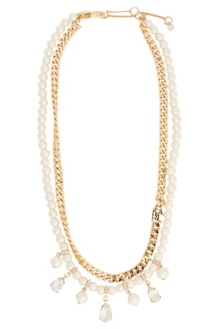 Collier double rangs - Doré