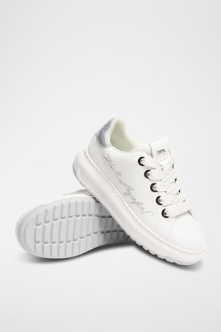 Baskets en cuir - Blanc
