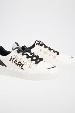 Baskets en cuir - Blanc