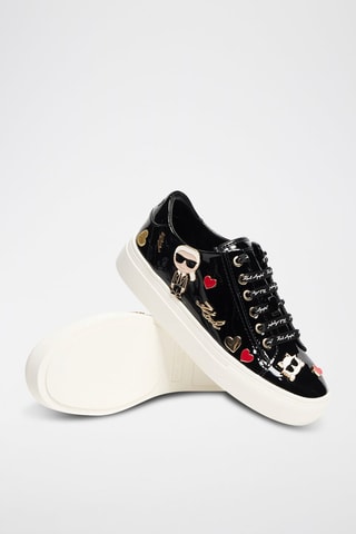 Baskets en cuir - Noir