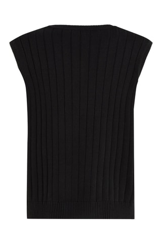 Pull sans manches - Noir