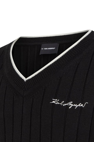 Pull sans manches - Noir
