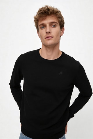 Pull en laine - Noir