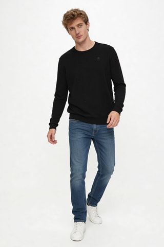 Pull en laine - Noir