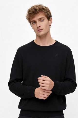 Pull en laine - Bleu marine