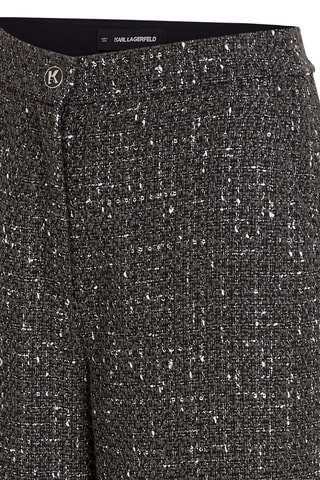 Pantalon wide legs - Gris chiné