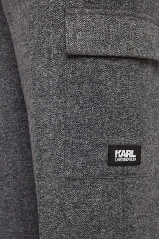 Pantalon cargo - Gris chiné