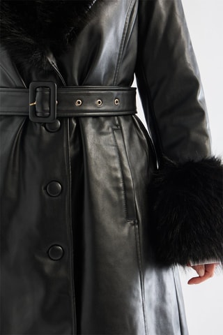 Manteau long - Noir