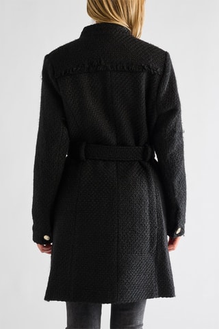 Manteau en laine - Noir