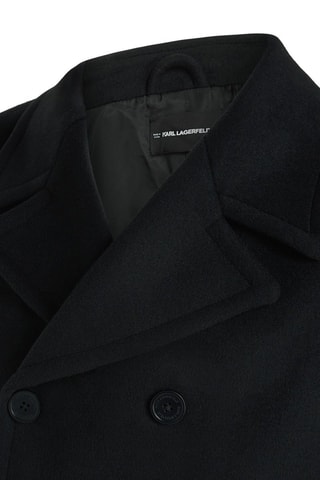 Caban en laine - Noir