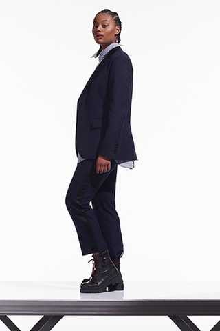 Veste en laine - Bleu marine