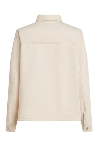 Surchemise en jean - Ecru