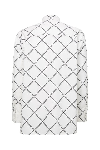 Chemise en coton biologique - Blanc