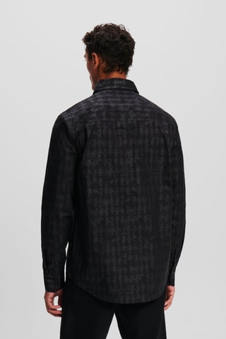 Chemise en coton biologique - Noir