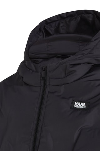 Doudoune à capuche - Noir
