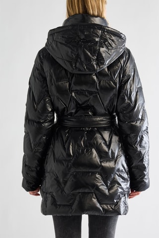 Doudoune à capuche - Noir