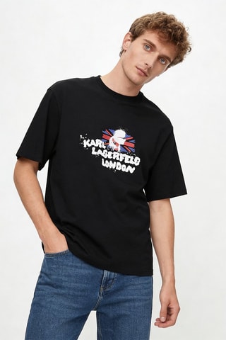 T-shirt en coton organique - Noir