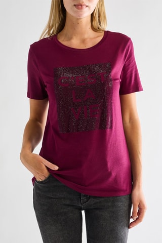 T-shirt - Bordeaux