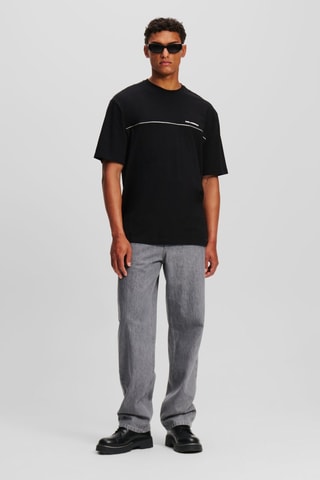 T-shirt en coton biologique - Noir