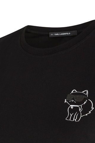 T-shirt en coton biologique - Noir