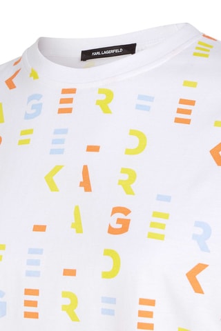 T-shirt - Blanc et jaune