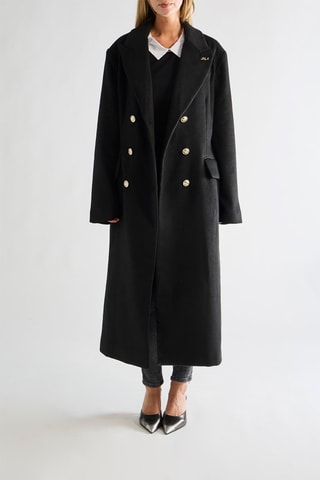 Manteau en laine - Noir