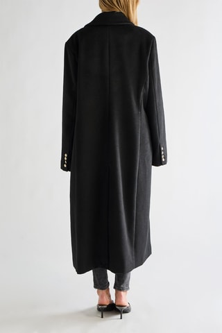 Manteau en laine - Noir