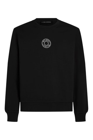 Sweat en coton biologique - Noir