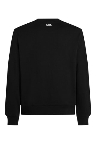 Sweat en coton biologique - Noir