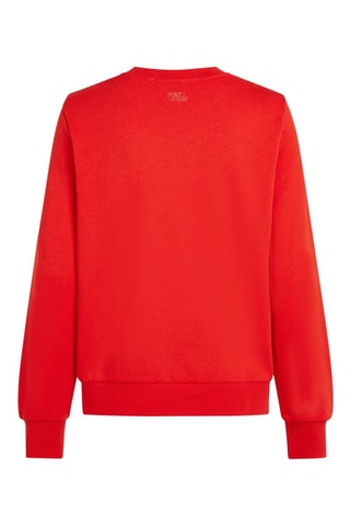 Sweat en coton biologique - Rouge