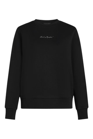 Sweat en coton biologique - Noir