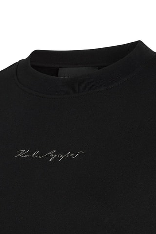 Sweat en coton biologique - Noir