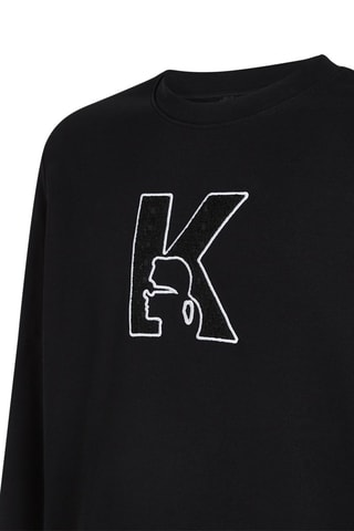 Sweat en coton biologique - Noir