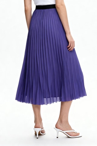 Jupe midi - Violet