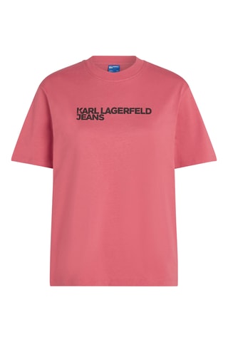 T-shirt en coton biologique - Rose