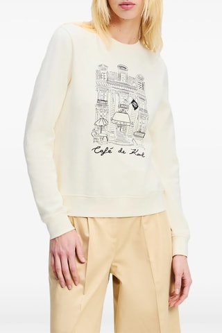 Sweat en coton biologique - Beige