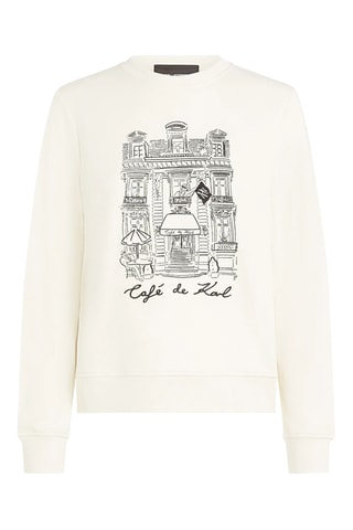 Sweat en coton biologique - Beige