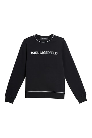 Sweat en coton biologique - Noir