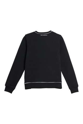 Sweat en coton biologique - Noir