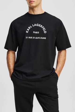 T-shirt en coton biologique - Noir