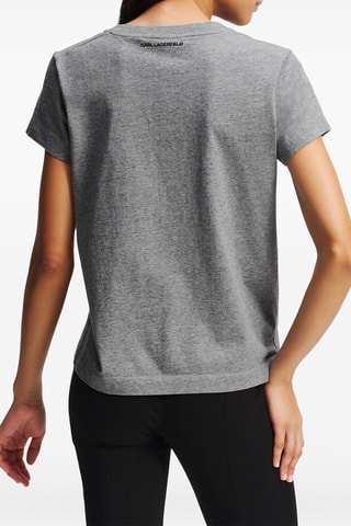 T-shirt en coton biologique - Gris