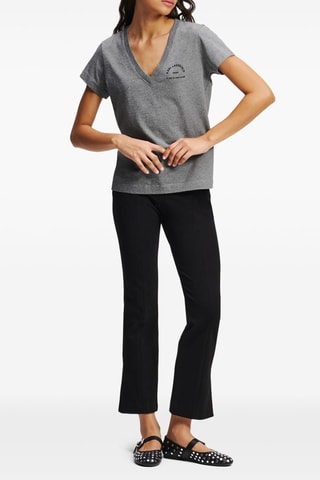 T-shirt en coton biologique - Gris