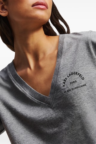 T-shirt en coton biologique - Gris