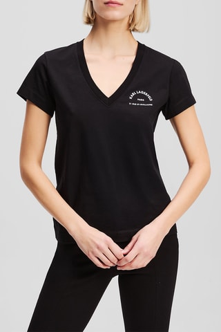 T-shirt en coton biologique - Noir