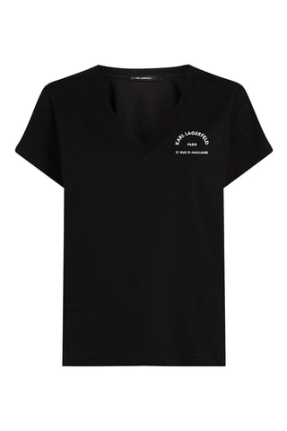 T-shirt en coton biologique - Noir