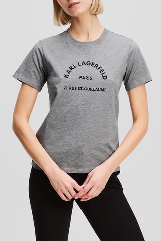 T-shirt en coton biologique - Gris