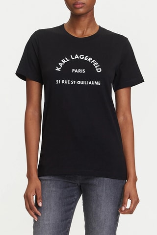 T-shirt en coton biologique - Noir