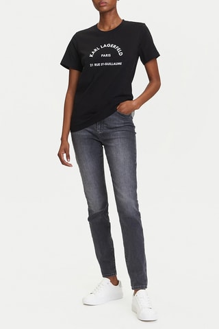 T-shirt en coton biologique - Noir