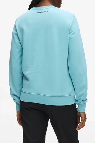 Sweat en coton biologique - Bleu clair
